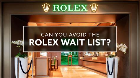 lista de espera rolex|Rolex wait list reddit.